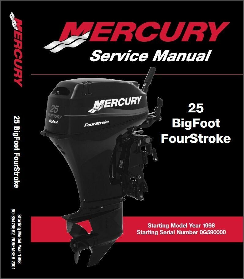 mercury bigfoot 25 hp manual
